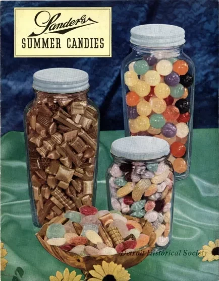 Menu - Sanders Summer Candies