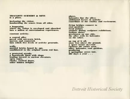 Poster - Traugott Schmidt & Sons