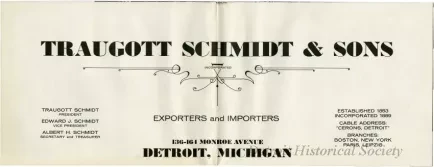 Poster - Traugott Schmidt & Sons
