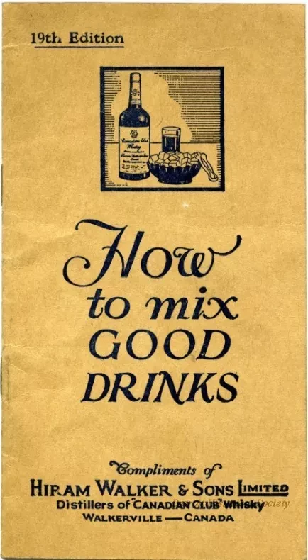 Booklet - How to Mix Good Drinks, 19th Edition