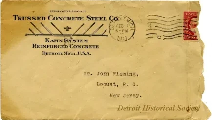 Envelope - Trussed Steel Company