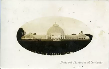 Postcard - Belle Isle, Detroit, Mich.