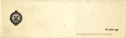 Booklet - 32 Years Ago
[Union Trust Company]