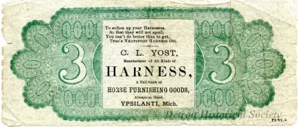 Advertisement - True's Neatsfoot Harness Oil Blacking