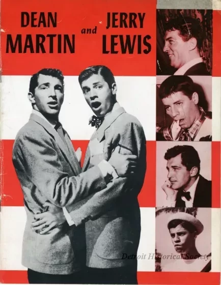 Program - Dean Martin and Jerry Lewis
