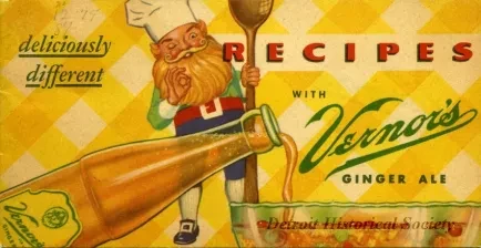 Booklet - Recipes with Vernor's Ginger Ale