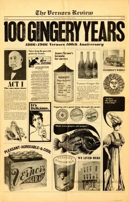 Advertisement - Vernor's Ginger Ale