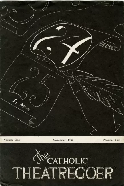 Program, Theater - The Catholic Theatregoer, Volume One, Number Two