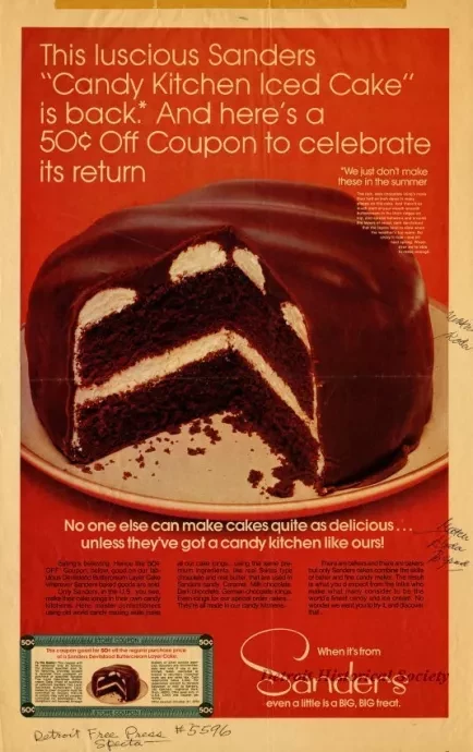 Ad, Newspaper - Sanders