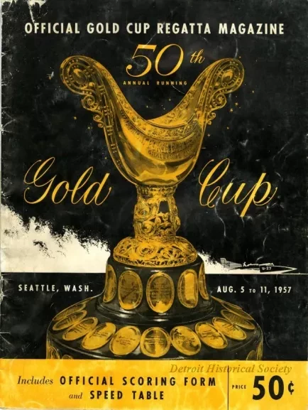 Program - Official Gold Cup Regatta Magazine,
50th Annual Running