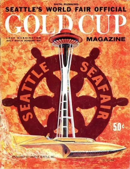 Program - Seattle World's Fair 
Official Gold Cup Magazine