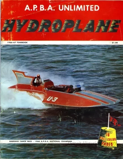 Program - A.P.B.A. Unlimited Hydroplane,
1966-67 Yearbook