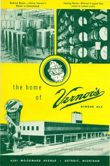 Brochure - The Home of Vernor's Ginger Ale
