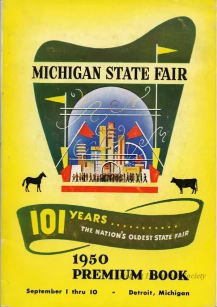 Program - The 101st Annual Michigan State Fair and Exposition Premium List