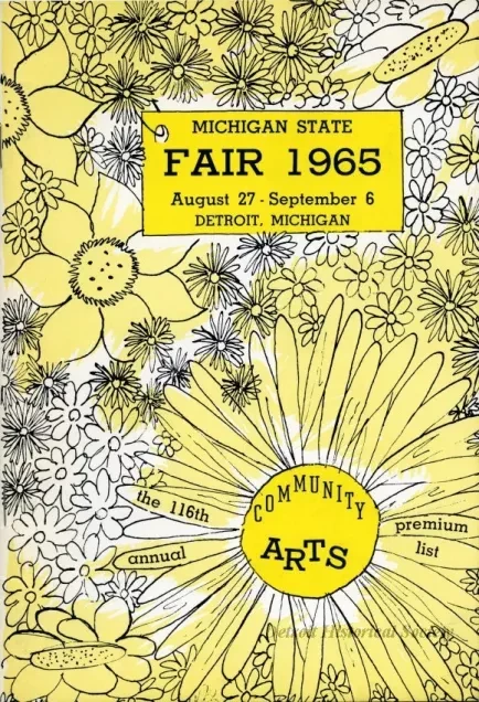 Program - The 116th Annual Michigan State Fair Community Arts Premium List