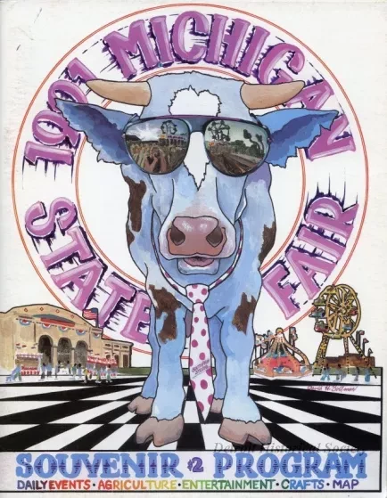 Program - 1991 Michigan State Fair Souvenir Program