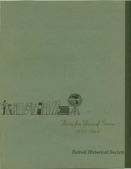 Brochure - Thirty-Five Years of Service 1920-1965