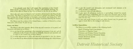 Booklet - Welcome to the Mayor's Office