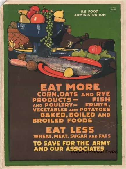 Poster - Eat More, Eat Less