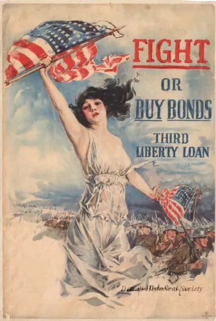 Poster - FIGHT OR BUY BONDS
Third Liberty Loan