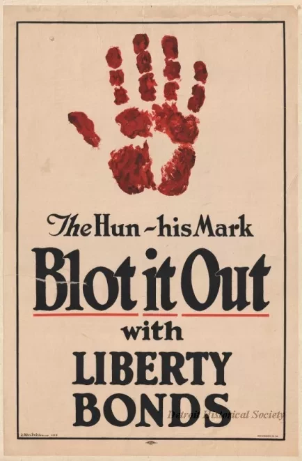 Poster - The Hun - His Mark
Blot It Out With Liberty Bonds