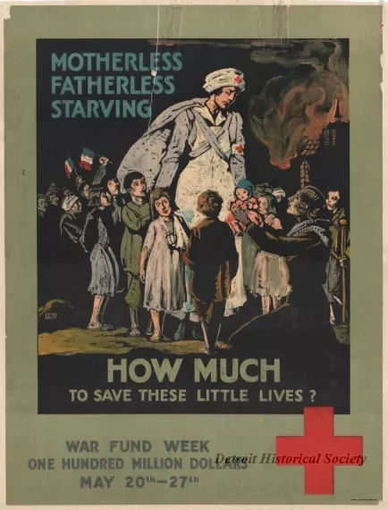 Poster - Motherless Fatherless Starving