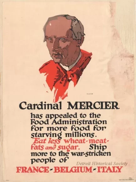Poster - Cardinal Mercier