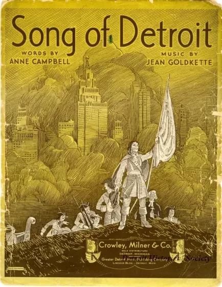 Music, Sheet - Song of Detroit