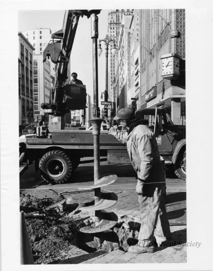 Print, Photographic - Woodward Ave., Facing North