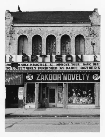 Print, Photographic - Zakoor Novelty, 3747 Woodward, Det.