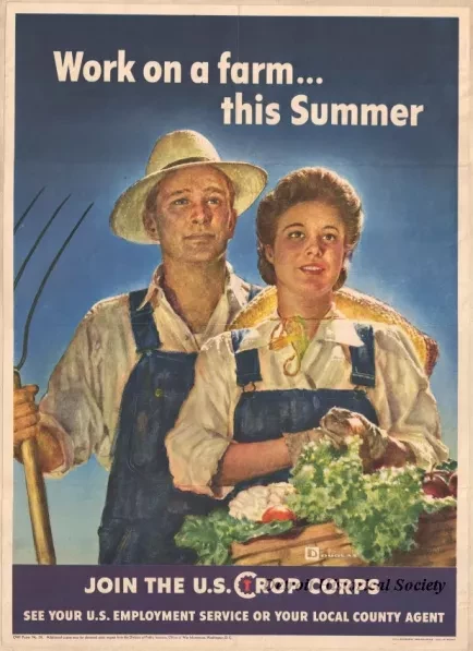 Poster - Work on a farm ... this Summer,
Join the U.S. Crop Corps.