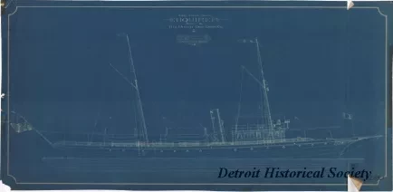Blueprint - Steel Steam Yacht, Enquirer