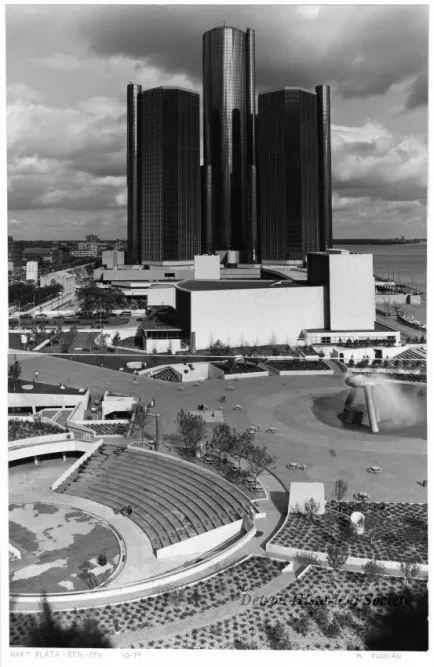 Print, Photographic - Hart Plaza - Ren-Cen