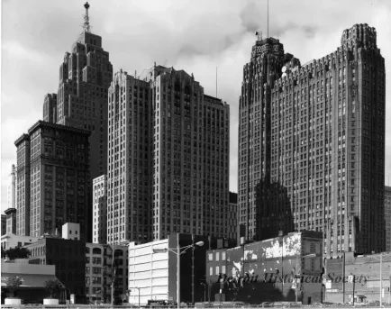 Print, Photographic - Penobscot Bldg., Guardian Bldg
