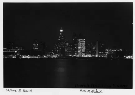 Print, Photographic - Skyline at Night