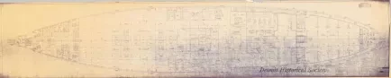 Blueprint - Main Deck Joiner Plan
[SS Greater Detroit and SS Greater Buffalo)