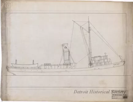 Drawing, Technical - Tug Frank Perry
