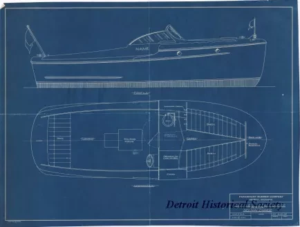 Blueprint - 25' 0" O.A. [Overall] Plastic Cruiser