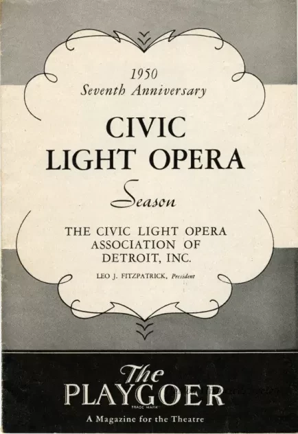 Program, Theater - The Playgoer, Vol. 7, No. 5