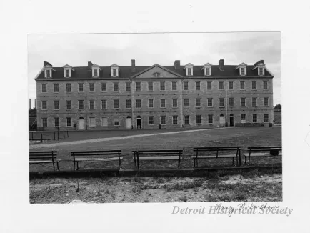 Print, Photographic - Barracks, Fort Wayne