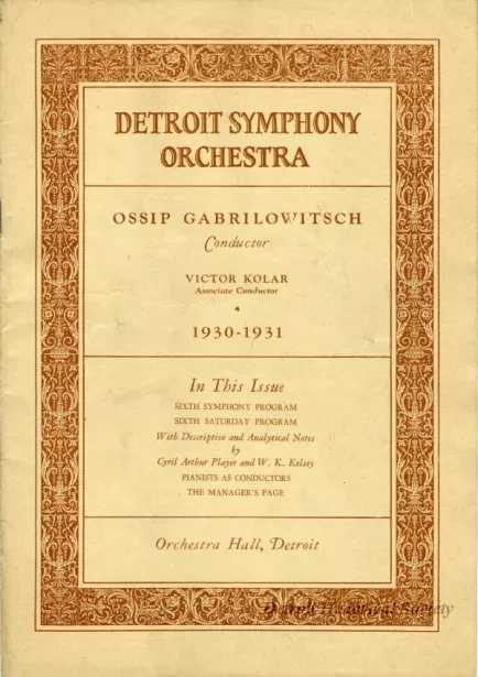 Program, Concert