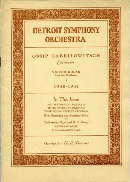 Program, Concert