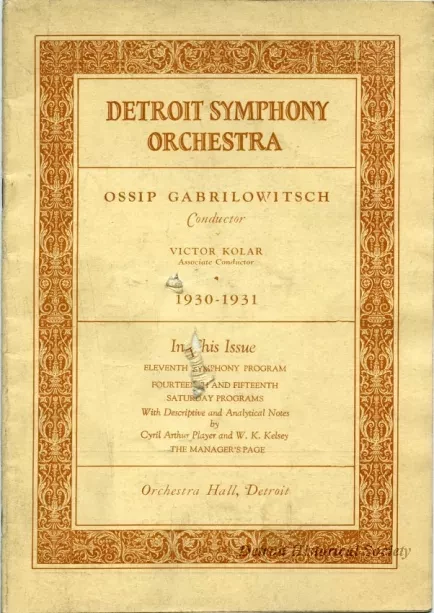 Program, Concert