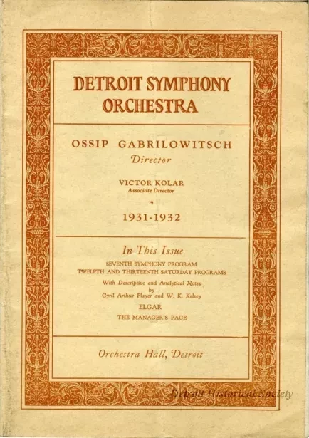 Program, Concert