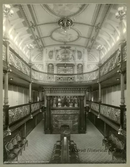 Print, Photographic - Grand Salon "Str. City of Cleveland"