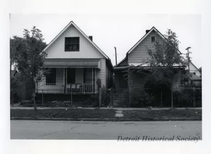 Print, Photographic - 2811/2813 Cochrane, Detroit, MI