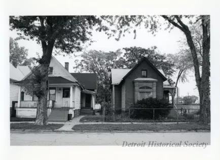 Print, Photographic - 2806 & 2800 Cochrane, Detroit, Mi