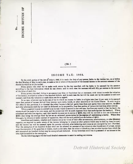 Form - Income tax return