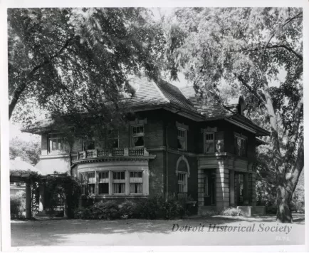 Print, Photographic - Ford home at 66 Edison Ave.