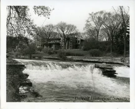 Print, Photographic - Rear-view of Fair Lane